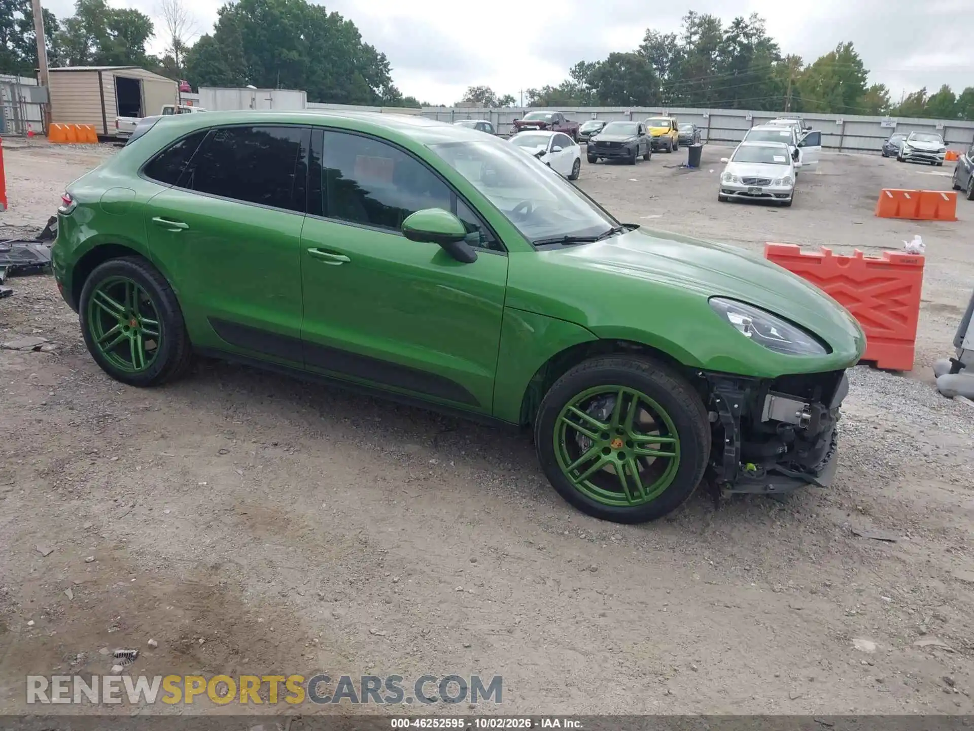 1 Photograph of a damaged car WP1AA2A56MLB04034 PORSCHE MACAN 2021