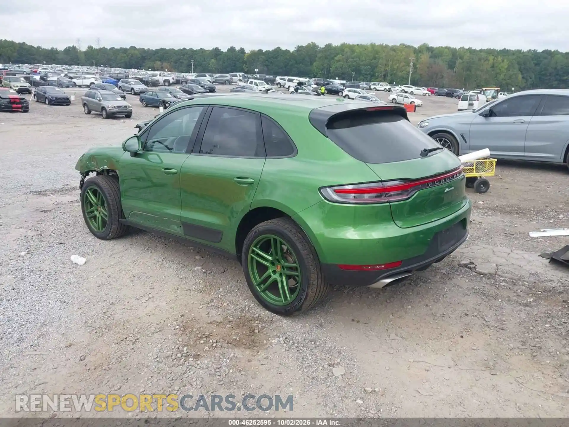 3 Photograph of a damaged car WP1AA2A56MLB04034 PORSCHE MACAN 2021