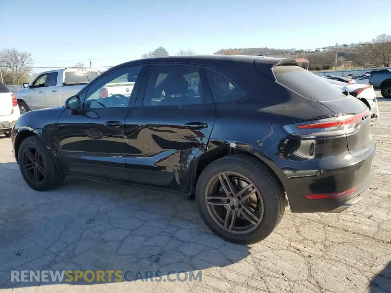 2 Photograph of a damaged car WP1AA2A56MLB04714 PORSCHE MACAN 2021