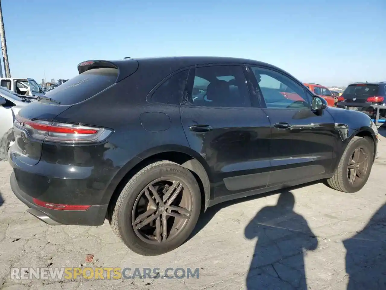 3 Photograph of a damaged car WP1AA2A56MLB04714 PORSCHE MACAN 2021