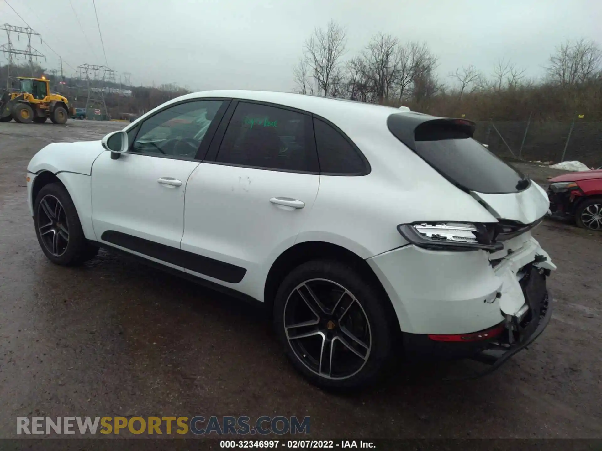 3 Photograph of a damaged car WP1AA2A56MLB07841 PORSCHE MACAN 2021