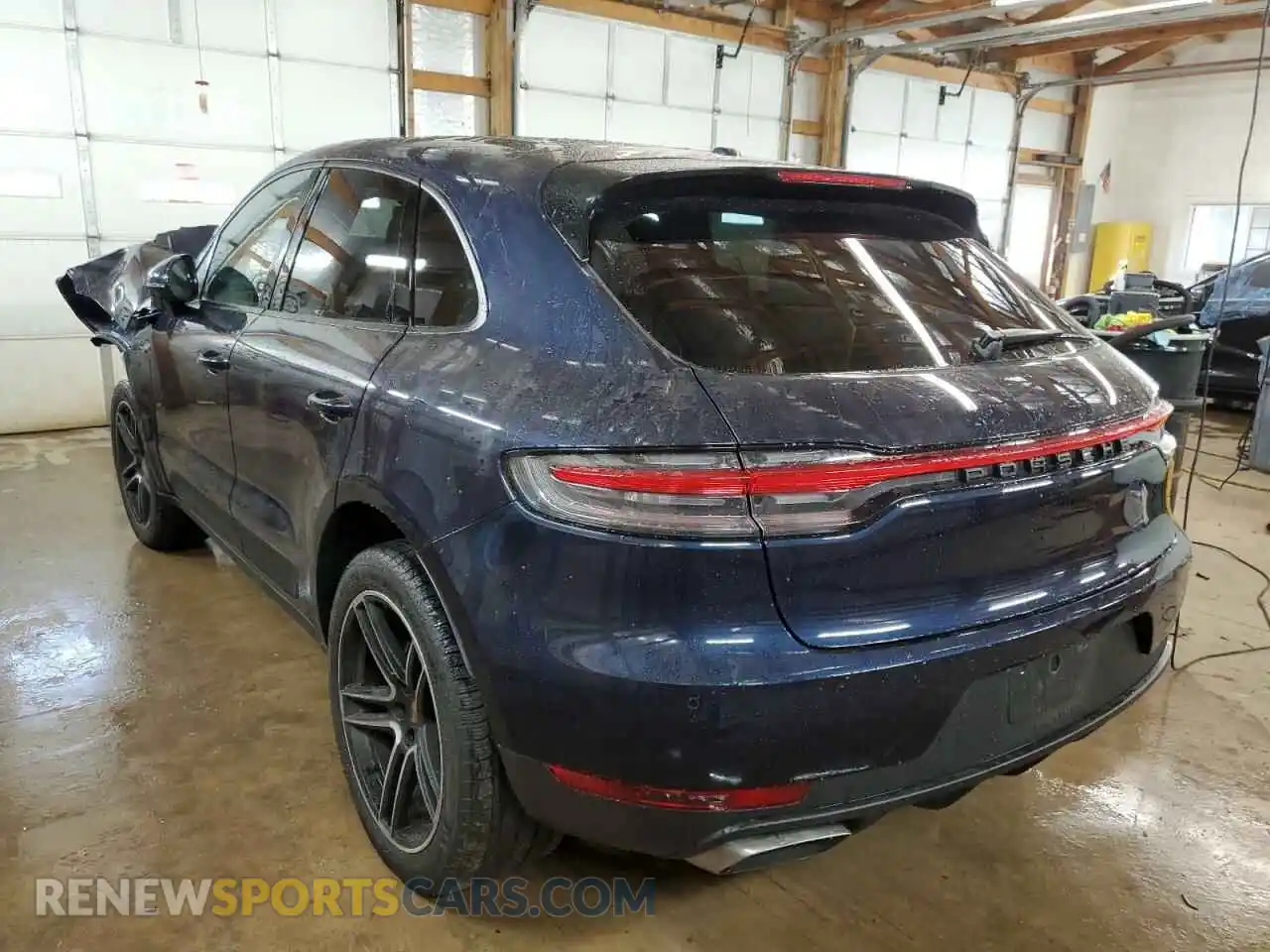 3 Photograph of a damaged car WP1AA2A56MLB11338 PORSCHE MACAN 2021