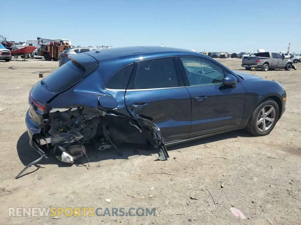 3 Photograph of a damaged car WP1AA2A56MLB14319 PORSCHE MACAN 2021