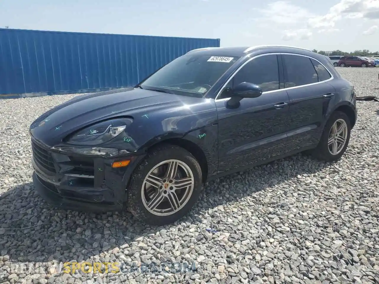 1 Photograph of a damaged car WP1AA2A56MLB16779 PORSCHE MACAN 2021