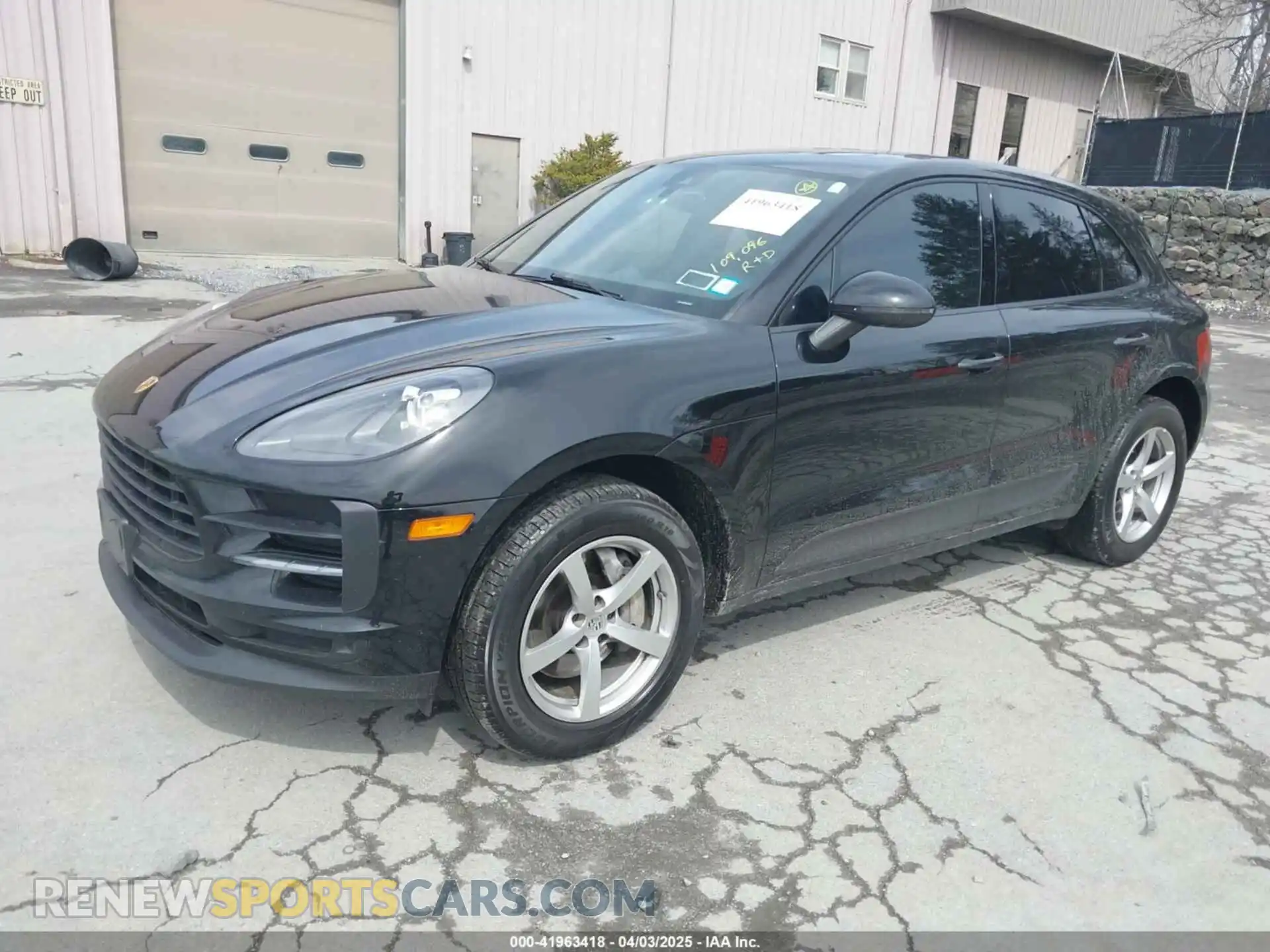 2 fotografías del automóvil dañado WP1AA2A57MLB05225 PORSCHE MACAN 2021