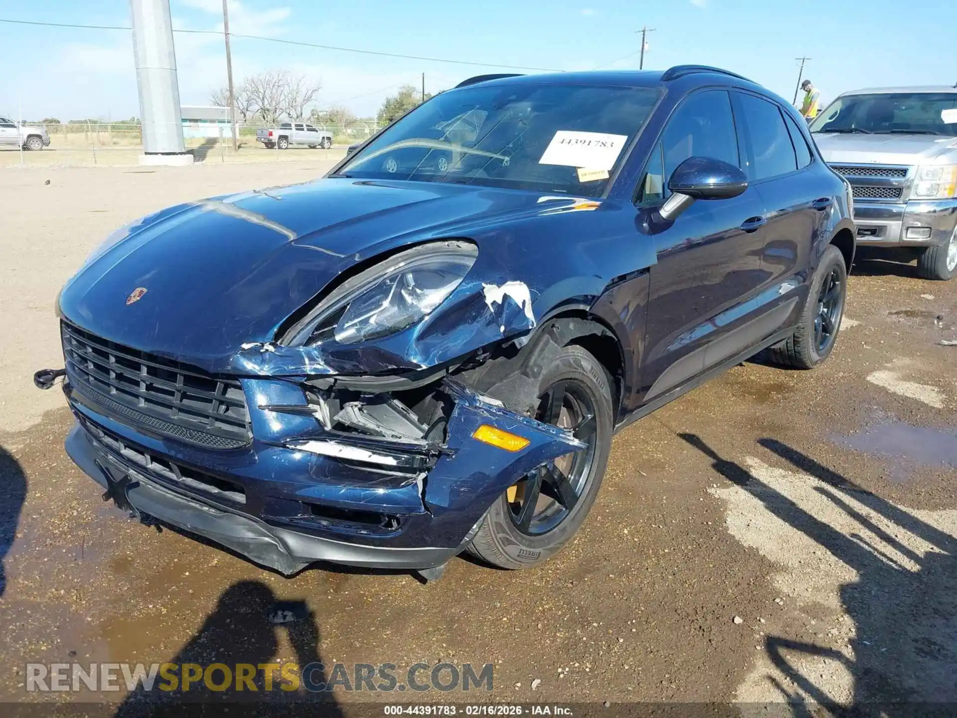 2 Photograph of a damaged car WP1AA2A57MLB07265 PORSCHE MACAN 2021