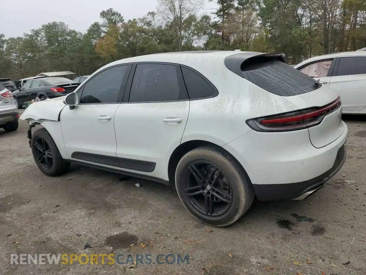 2 Photograph of a damaged car WP1AA2A57MLB18010 PORSCHE MACAN 2021