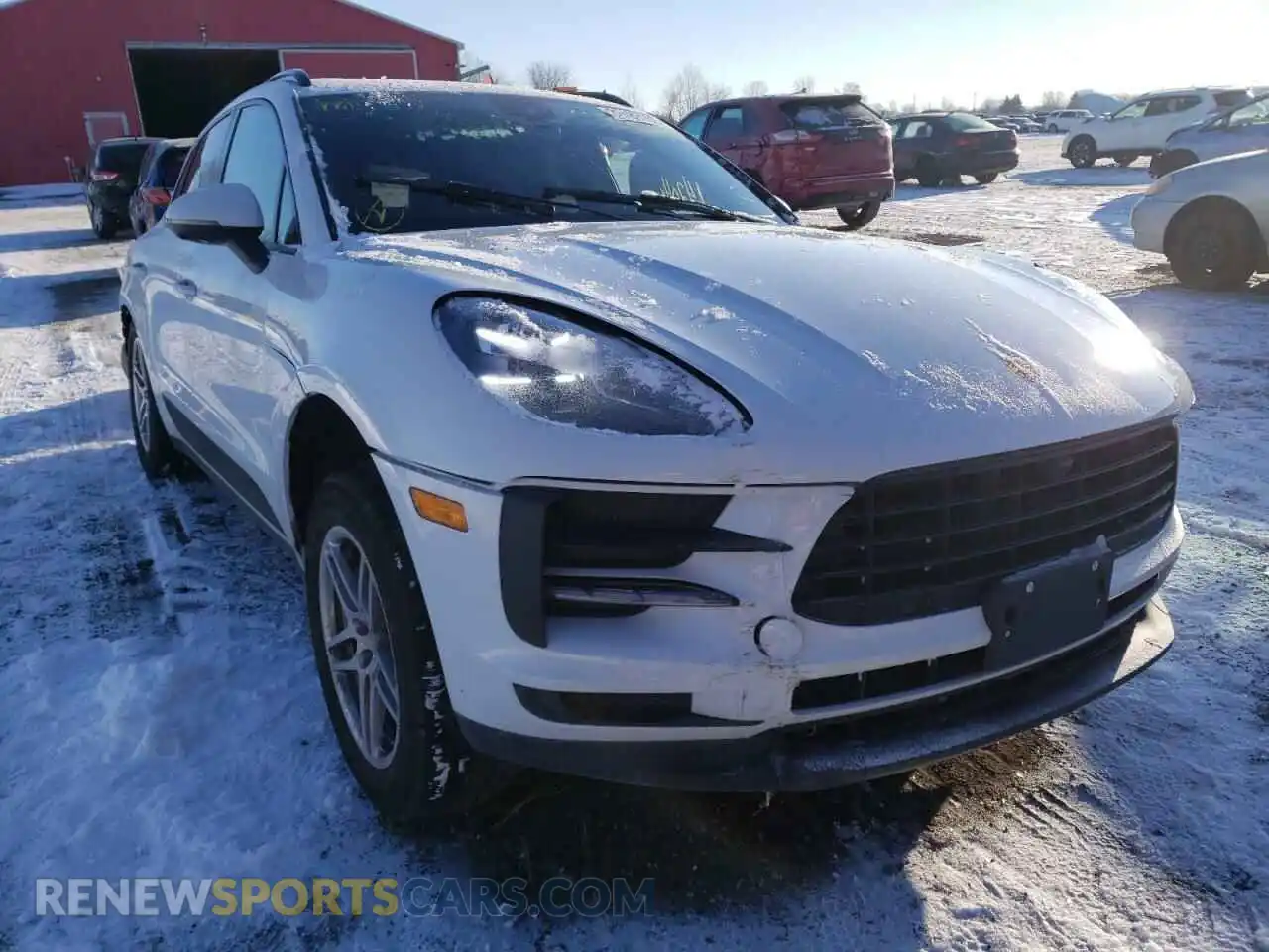 1 fotografías del automóvil dañado WP1AA2A58MLB02950 PORSCHE MACAN 2021