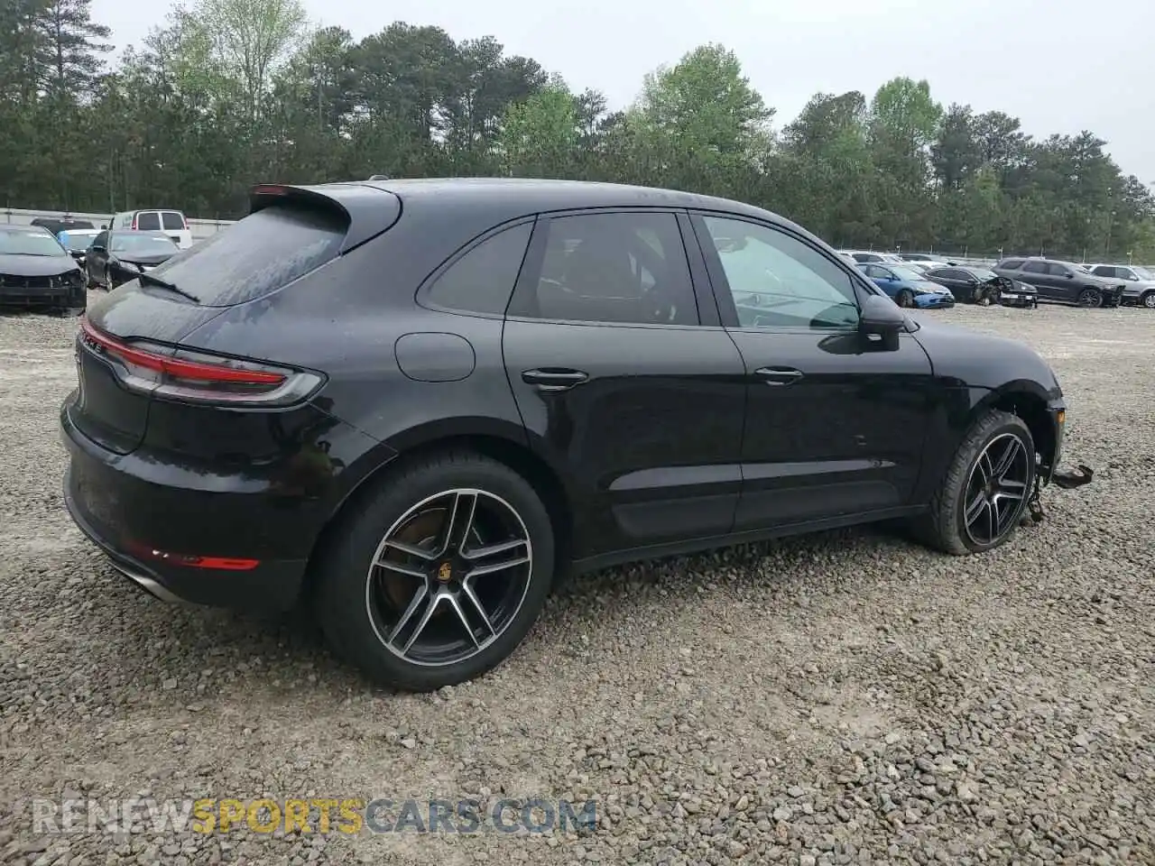 3 Photograph of a damaged car WP1AA2A58MLB03015 PORSCHE MACAN 2021