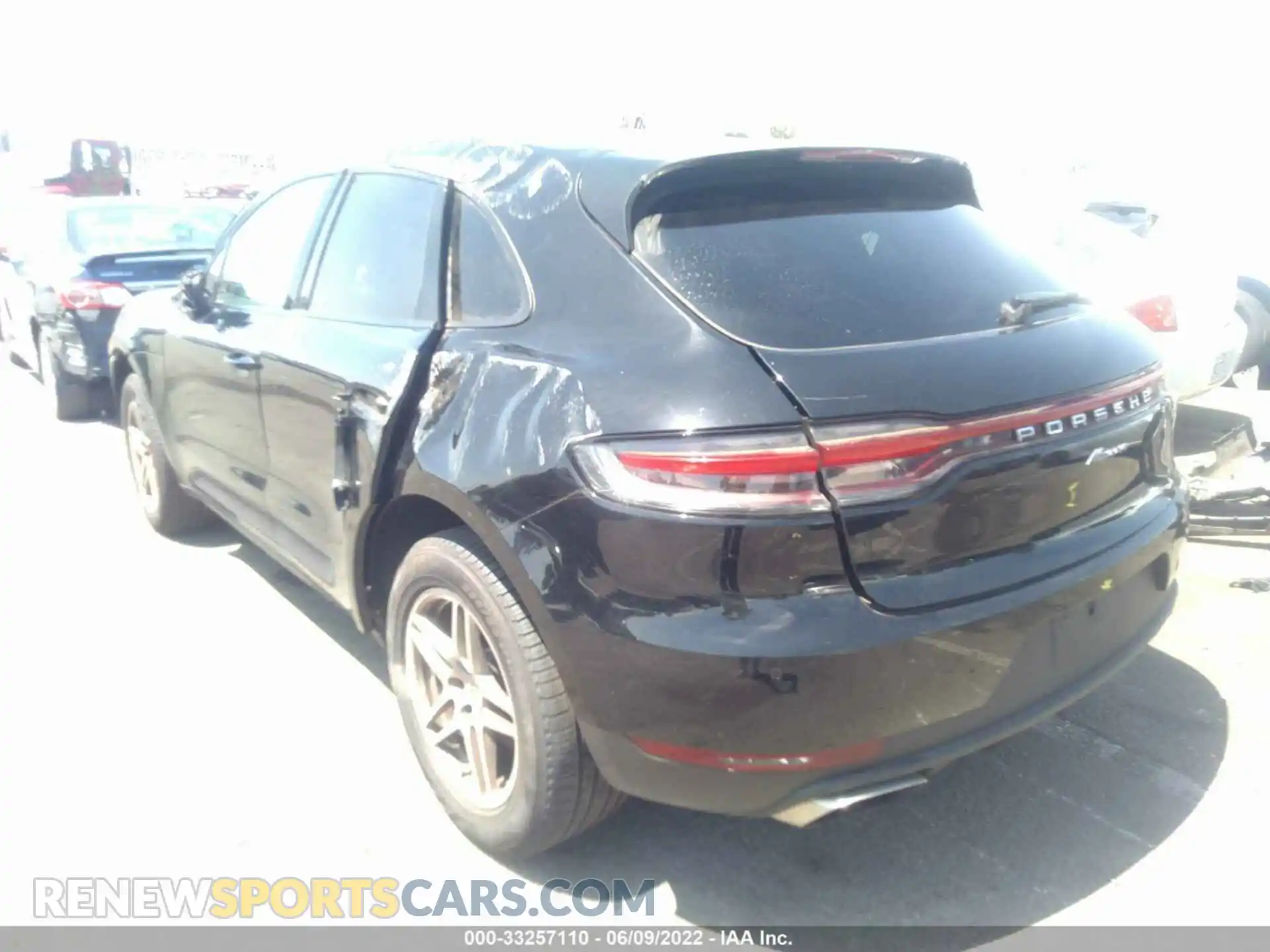 3 Photograph of a damaged car WP1AA2A58MLB08022 PORSCHE MACAN 2021