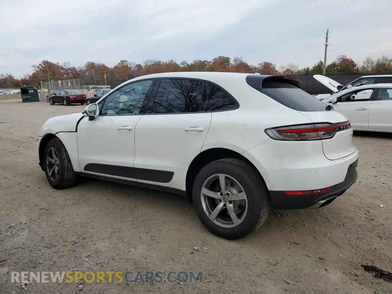 2 Photograph of a damaged car WP1AA2A58MLB08313 PORSCHE MACAN 2021