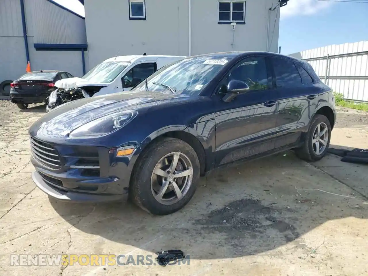 1 fotografías del automóvil dañado WP1AA2A58MLB09297 PORSCHE MACAN 2021