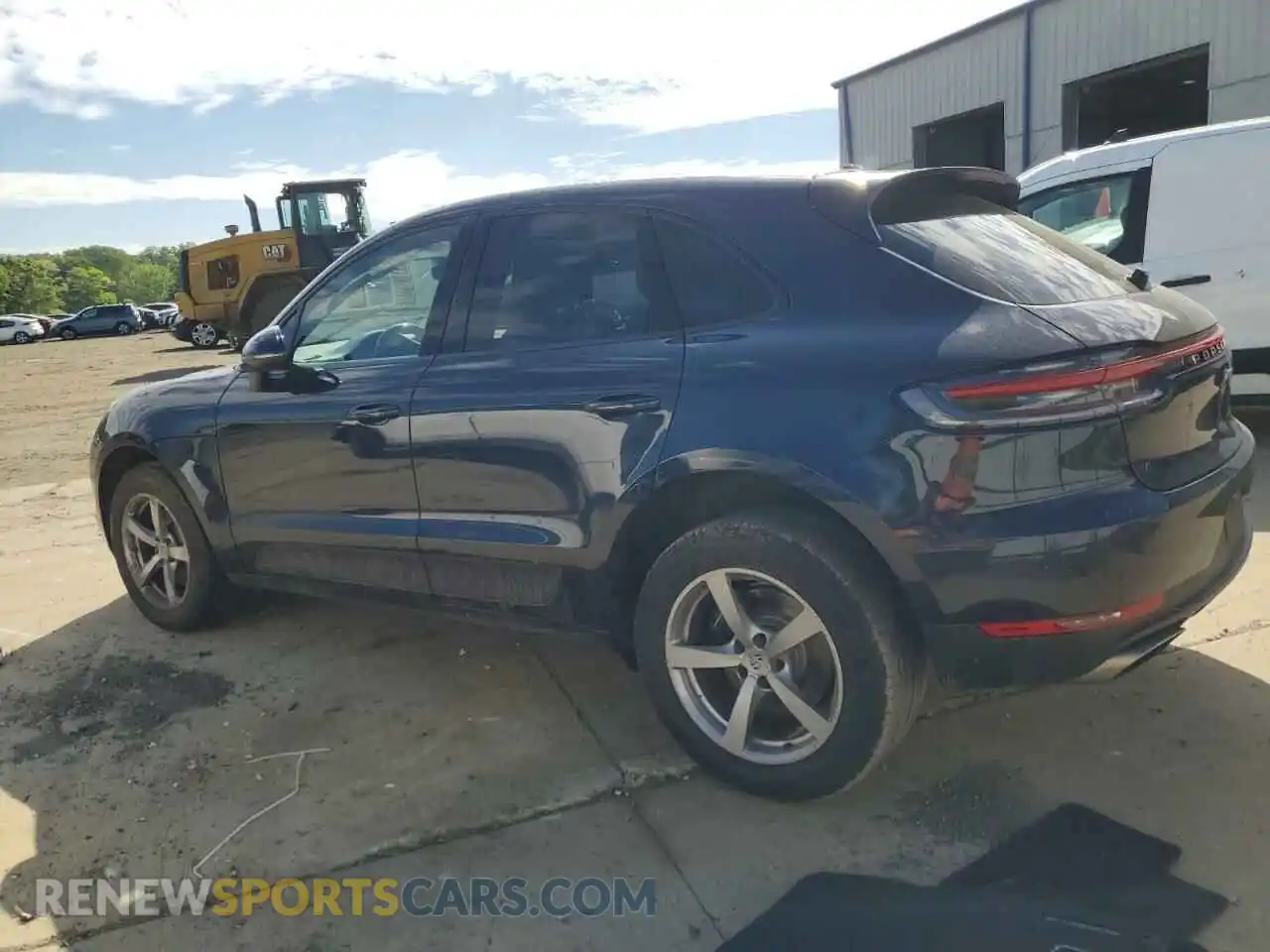 2 fotografías del automóvil dañado WP1AA2A58MLB09297 PORSCHE MACAN 2021