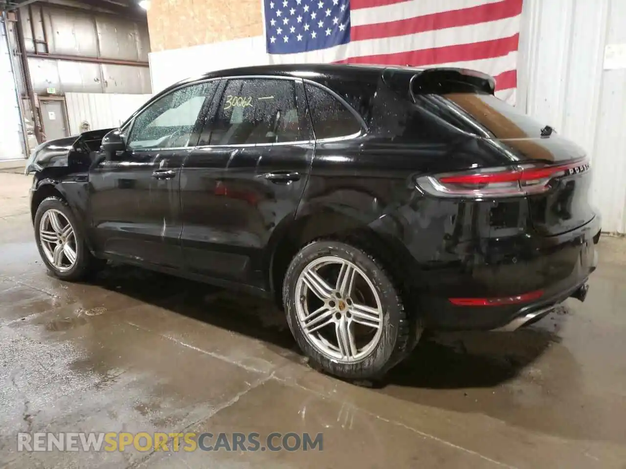 2 Photograph of a damaged car WP1AA2A58MLB11745 PORSCHE MACAN 2021