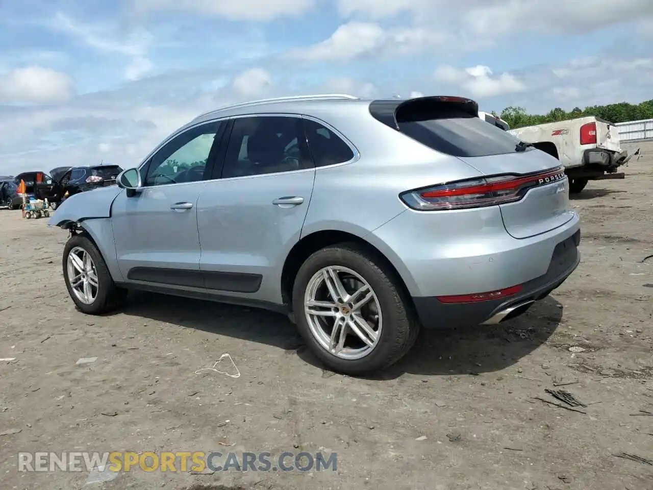 2 Photograph of a damaged car WP1AA2A58MLB14290 PORSCHE MACAN 2021
