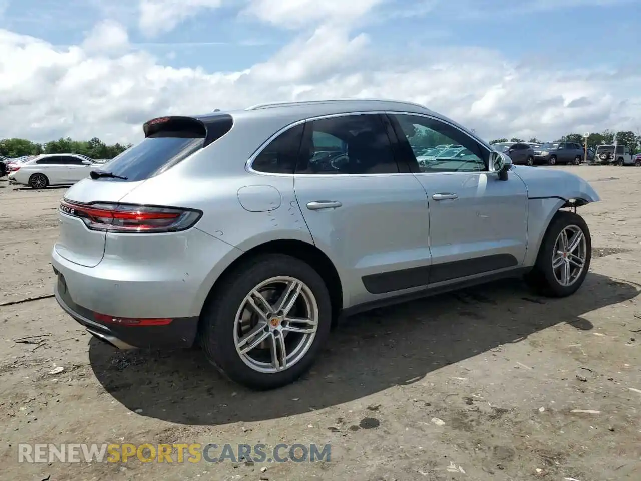 3 Photograph of a damaged car WP1AA2A58MLB14290 PORSCHE MACAN 2021