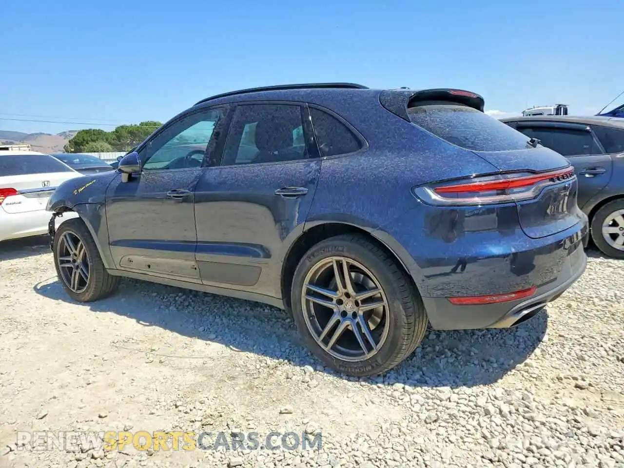 2 Photograph of a damaged car WP1AA2A58MLB16167 PORSCHE MACAN 2021