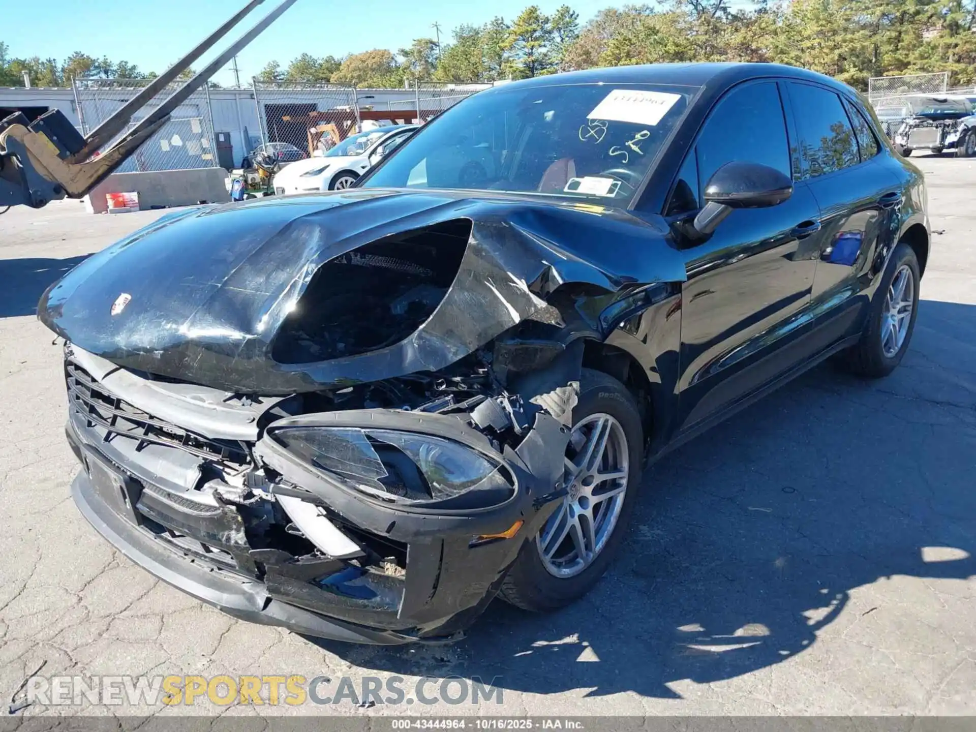 2 Photograph of a damaged car WP1AA2A58MLB16718 PORSCHE MACAN 2021