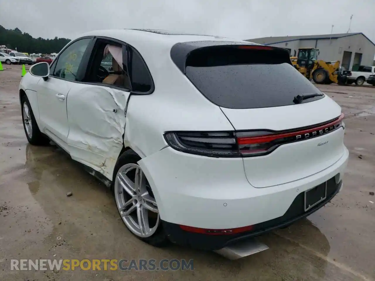 3 Photograph of a damaged car WP1AA2A58MLB18209 PORSCHE MACAN 2021