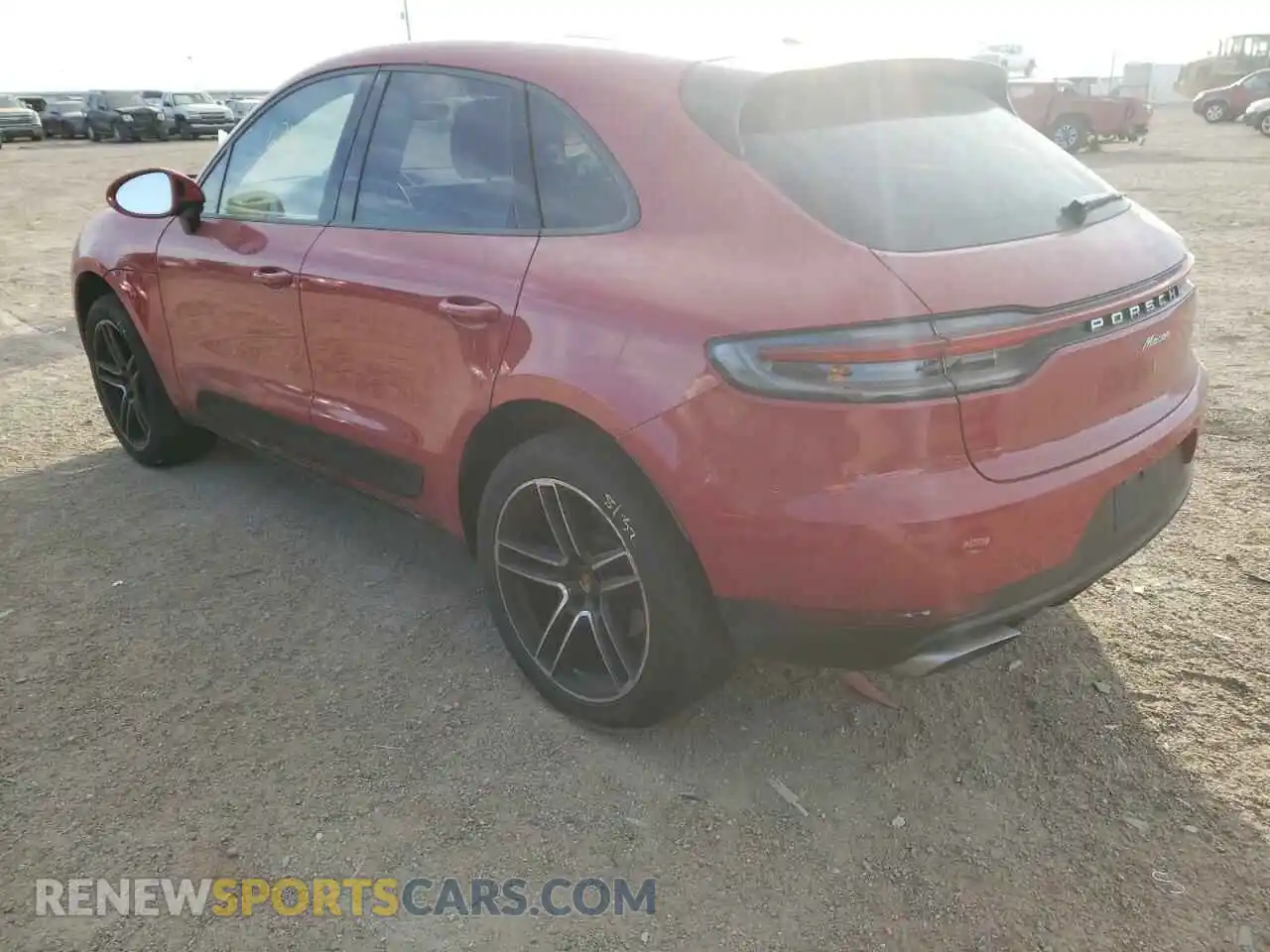 3 Photograph of a damaged car WP1AA2A59MLB05811 PORSCHE MACAN 2021