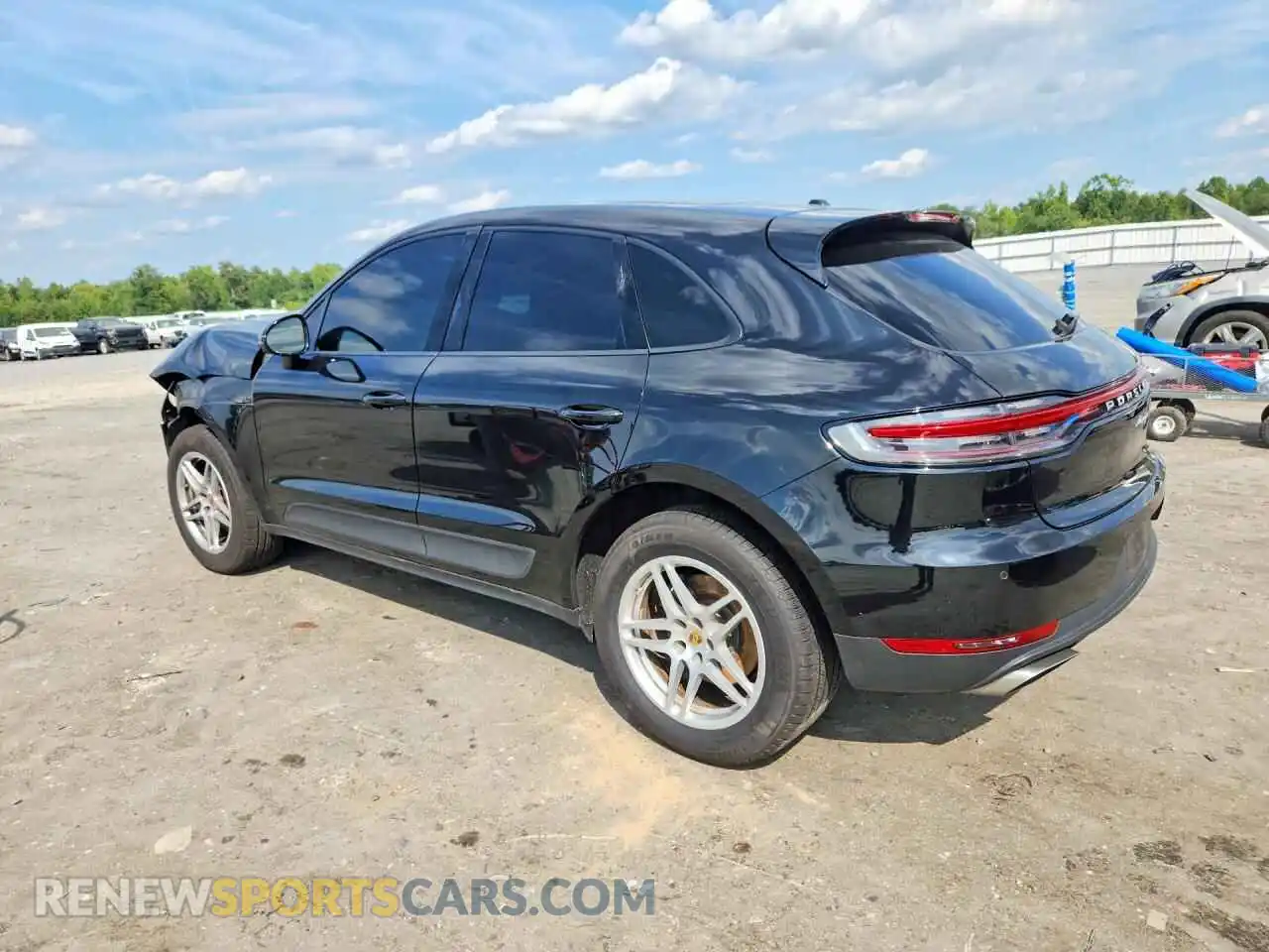 2 Фотография поврежденного автомобиля WP1AA2A59MLB06702 PORSCHE MACAN 2021