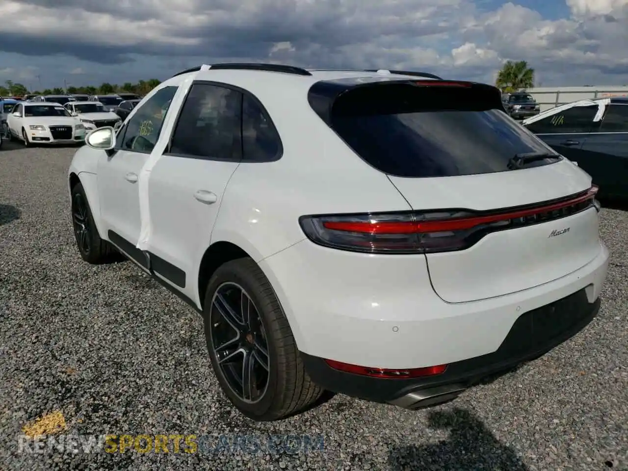3 Photograph of a damaged car WP1AA2A59MLB10362 PORSCHE MACAN 2021