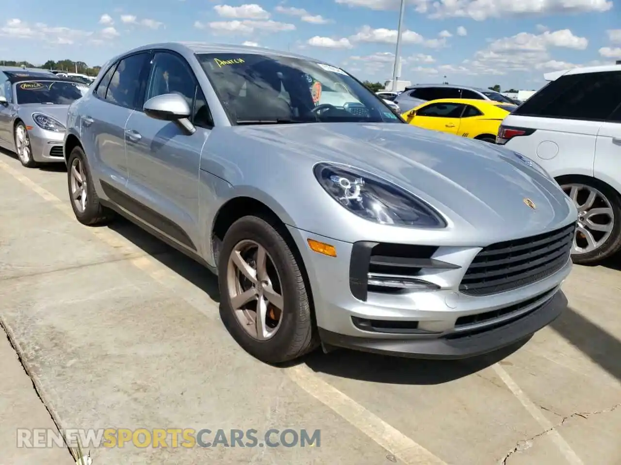 1 fotografías del automóvil dañado WP1AA2A59MLB11611 PORSCHE MACAN 2021