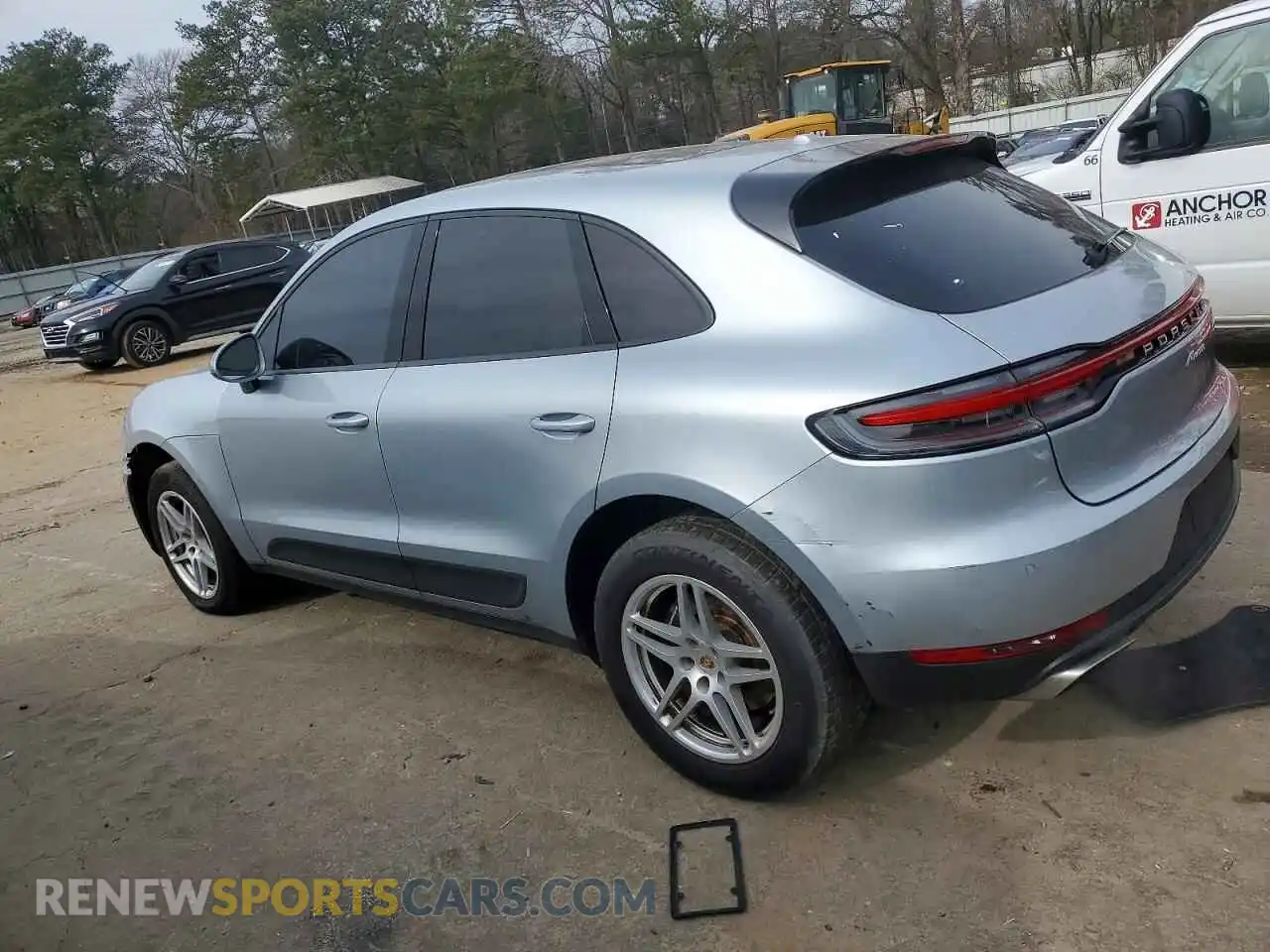 2 Photograph of a damaged car WP1AA2A59MLB13438 PORSCHE MACAN 2021