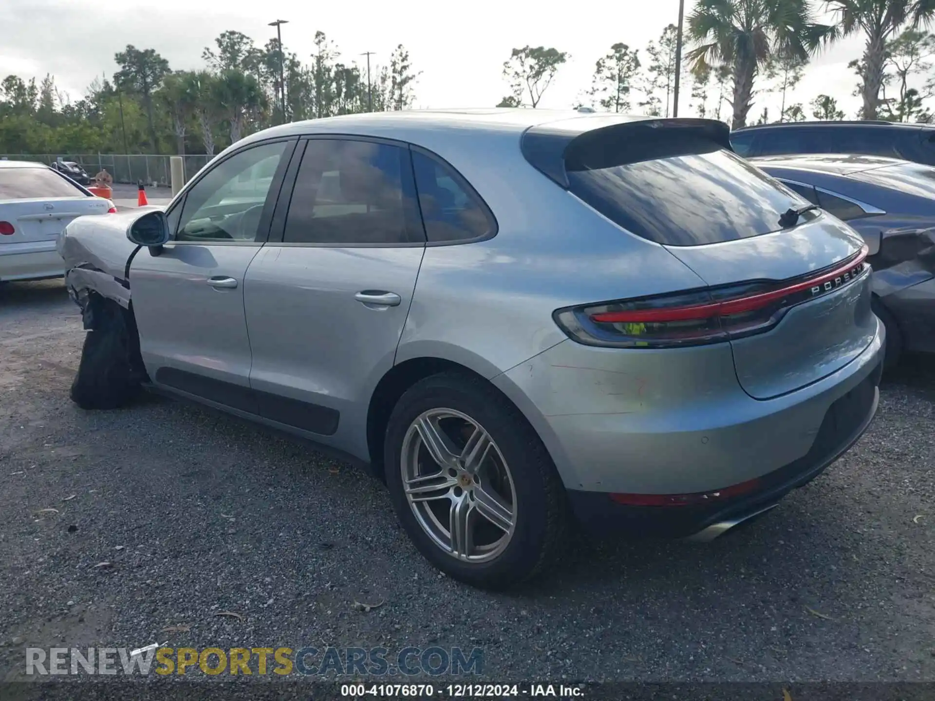 3 Photograph of a damaged car WP1AA2A59MLB14458 PORSCHE MACAN 2021