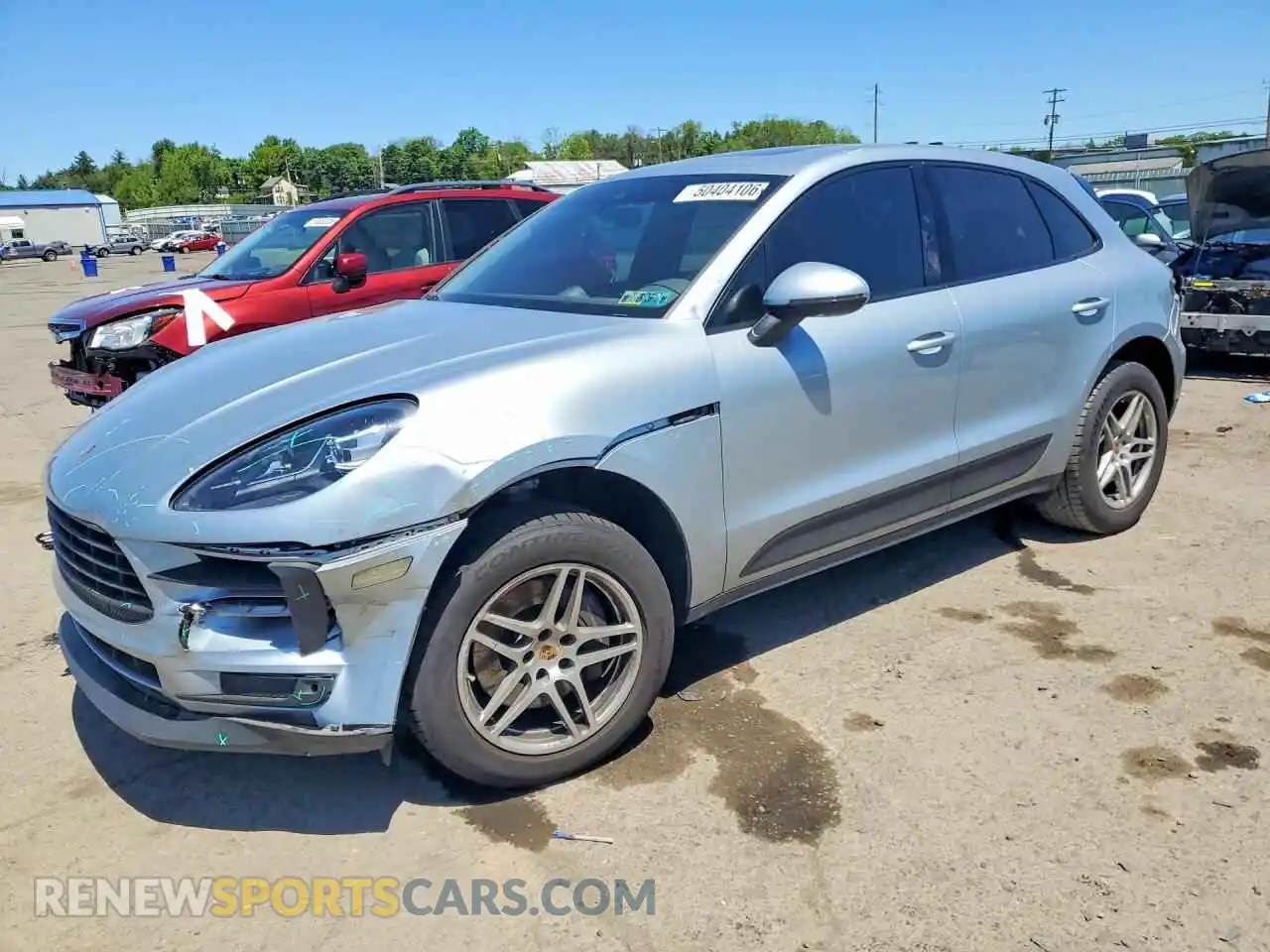 1 Фотография поврежденного автомобиля WP1AA2A59MLB17148 PORSCHE MACAN 2021