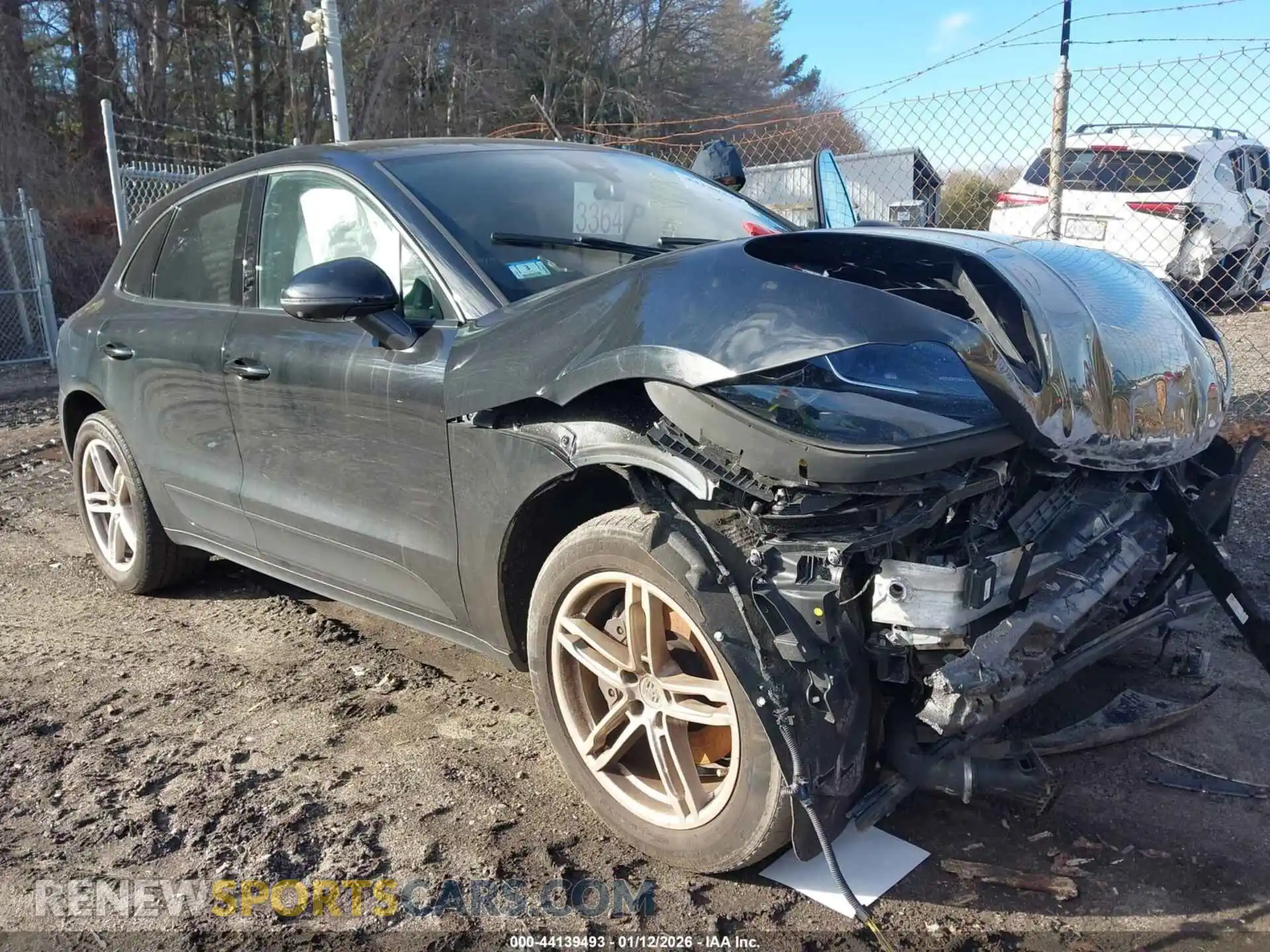 1 Photograph of a damaged car WP1AA2A5XMLB08135 PORSCHE MACAN 2021