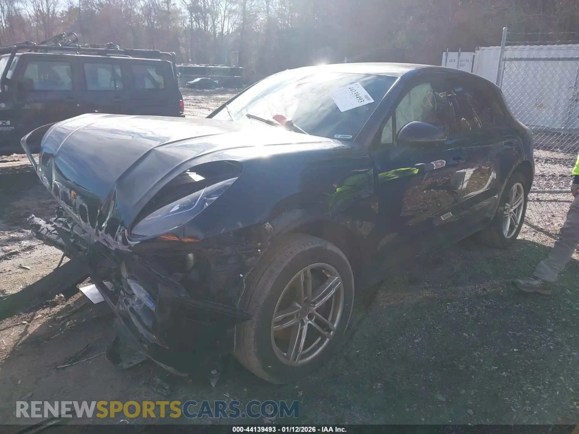 2 Photograph of a damaged car WP1AA2A5XMLB08135 PORSCHE MACAN 2021