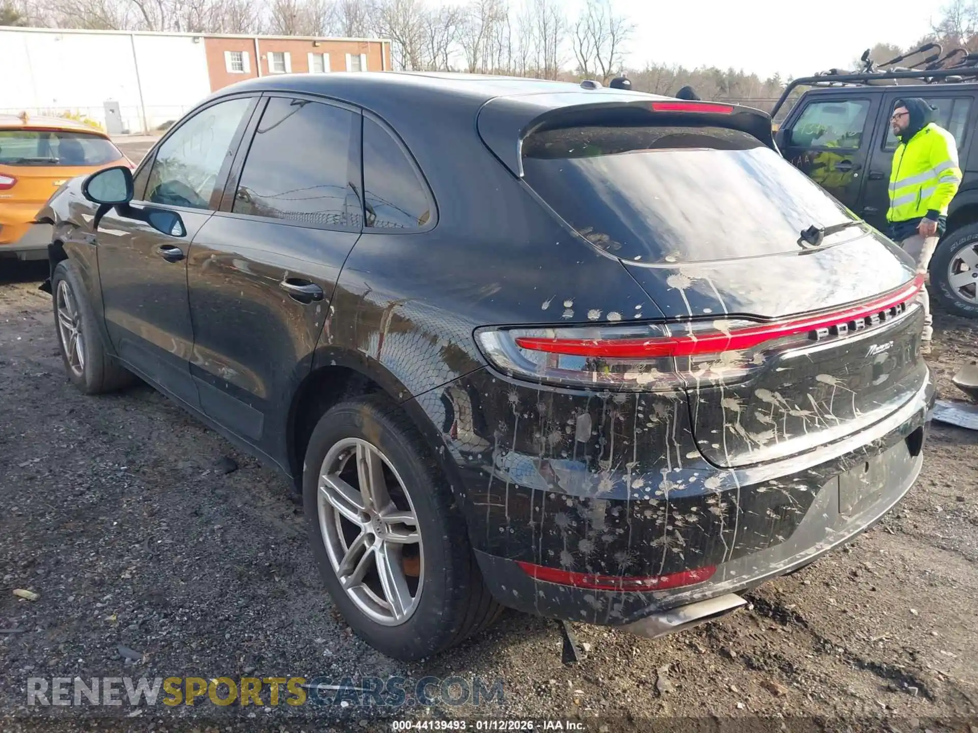 3 Photograph of a damaged car WP1AA2A5XMLB08135 PORSCHE MACAN 2021