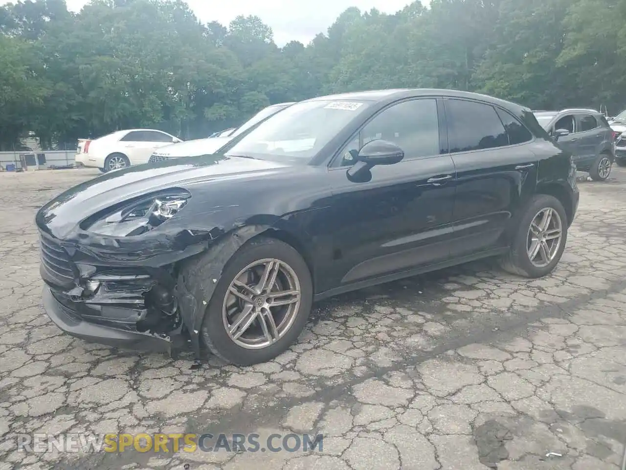 1 Photograph of a damaged car WP1AA2A5XMLB14470 PORSCHE MACAN 2021