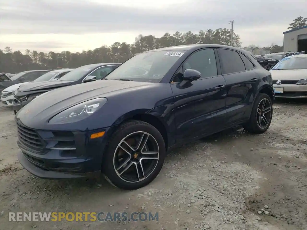 1 Photograph of a damaged car WP1AA2A5XMLB14937 PORSCHE MACAN 2021