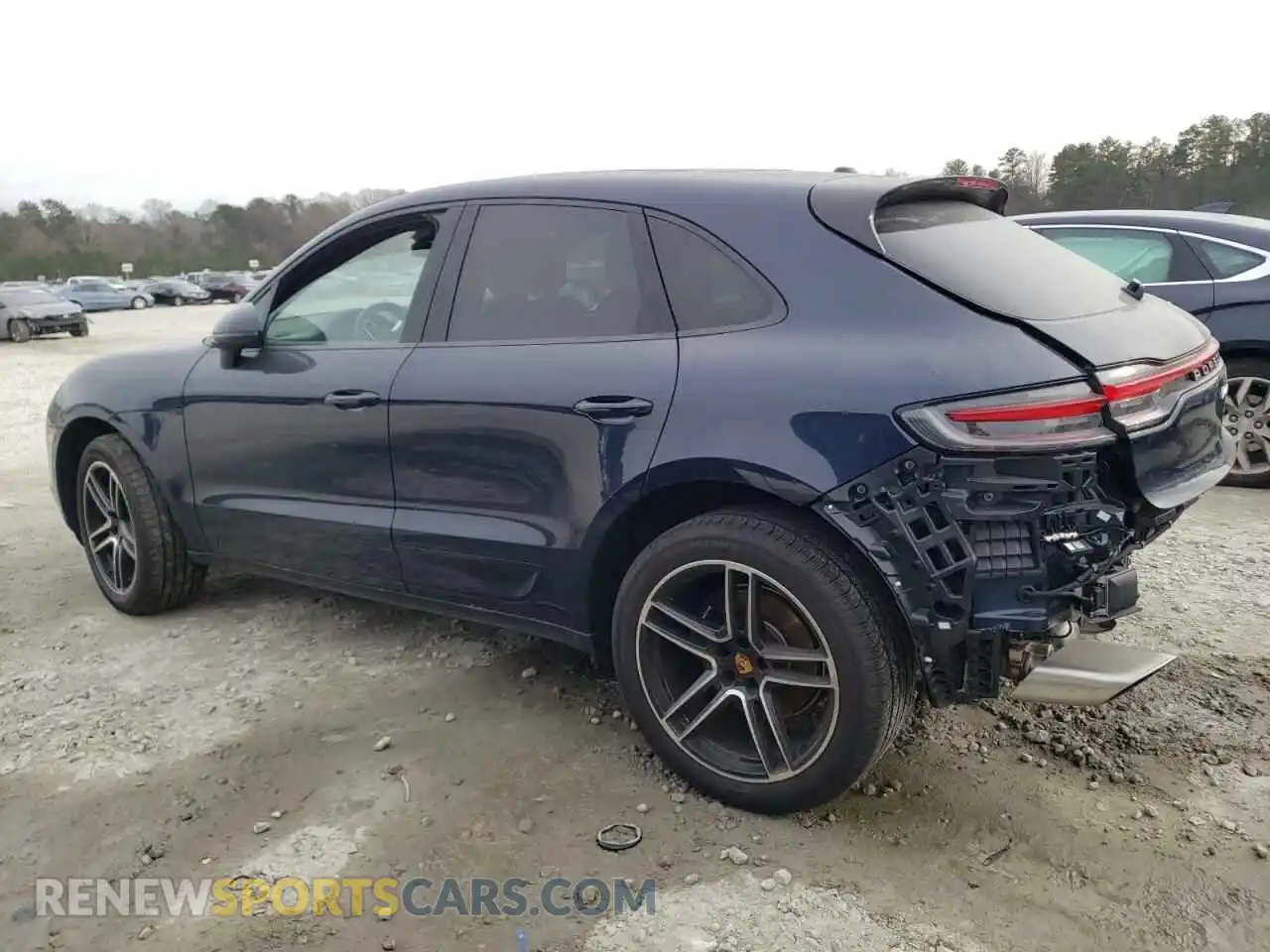 2 Photograph of a damaged car WP1AA2A5XMLB14937 PORSCHE MACAN 2021