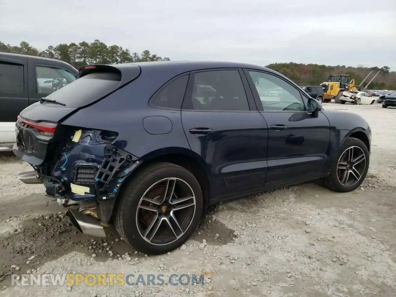 3 Photograph of a damaged car WP1AA2A5XMLB14937 PORSCHE MACAN 2021