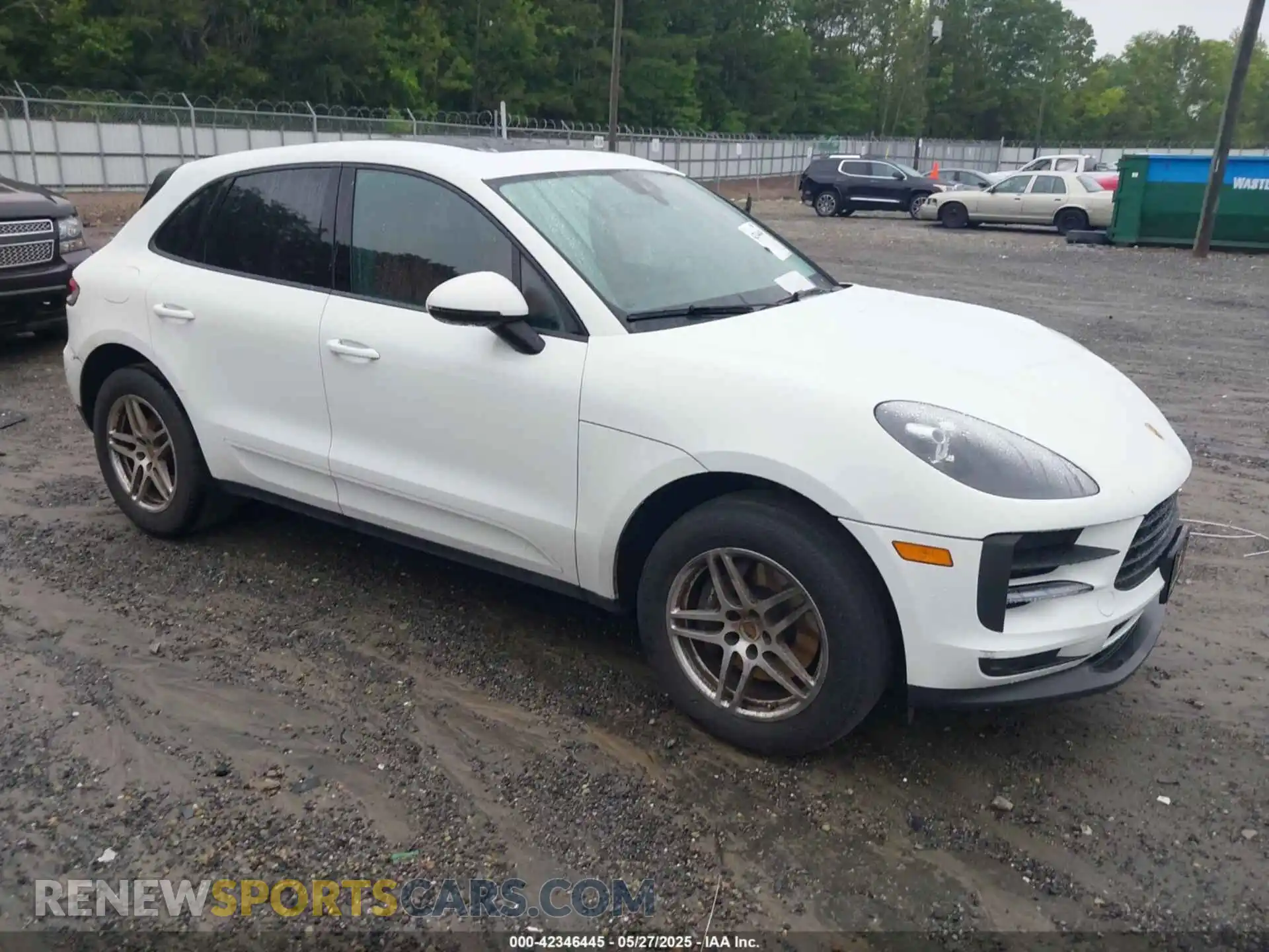 1 fotografías del automóvil dañado WP1AA2A5XMLB16221 PORSCHE MACAN 2021