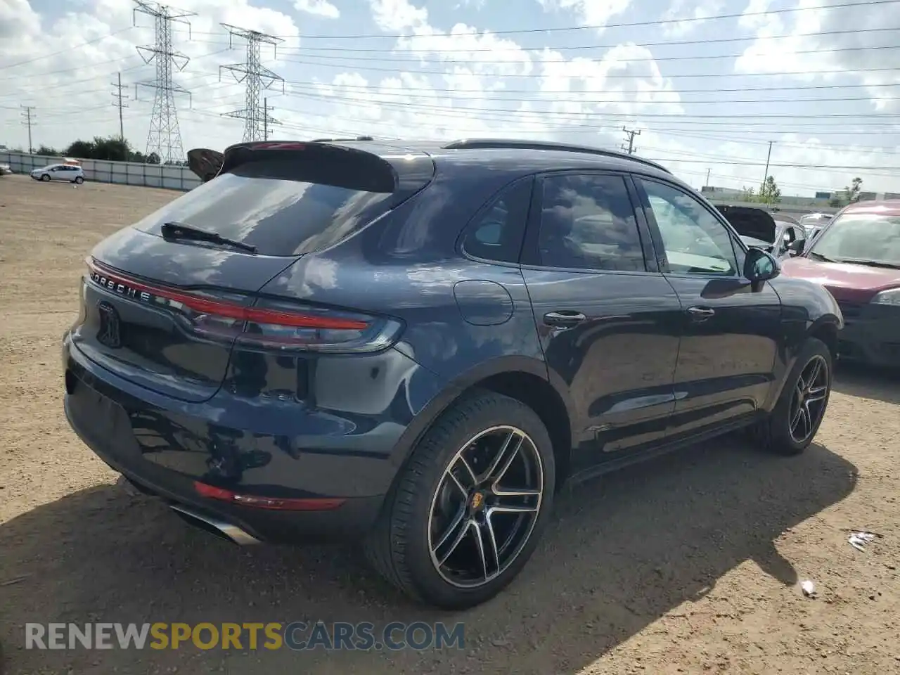 3 Photograph of a damaged car WP1AA2A5XMLB17692 PORSCHE MACAN 2021
