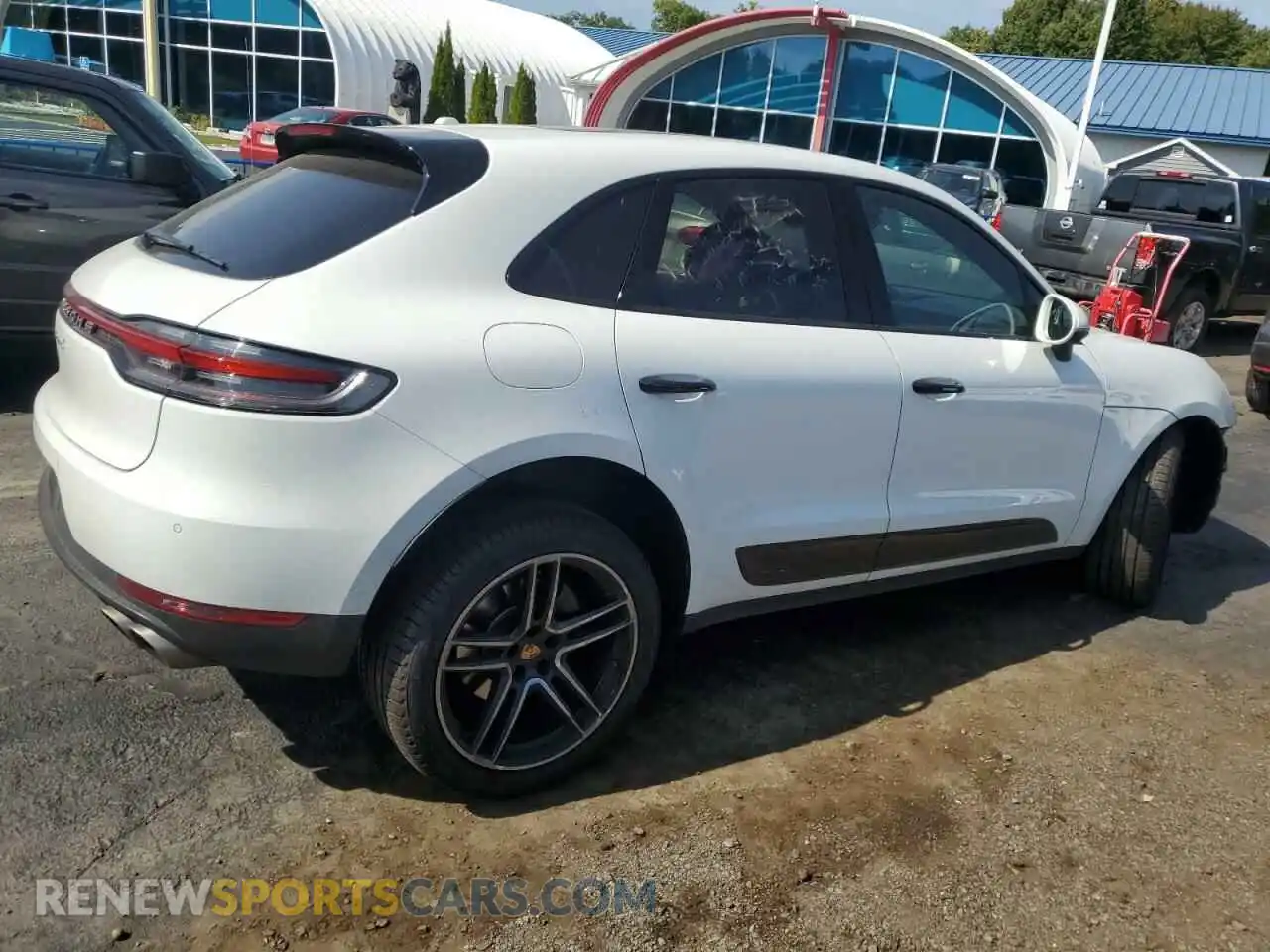 3 Фотография поврежденного автомобиля WP1AB2A50MLB31372 PORSCHE MACAN 2021