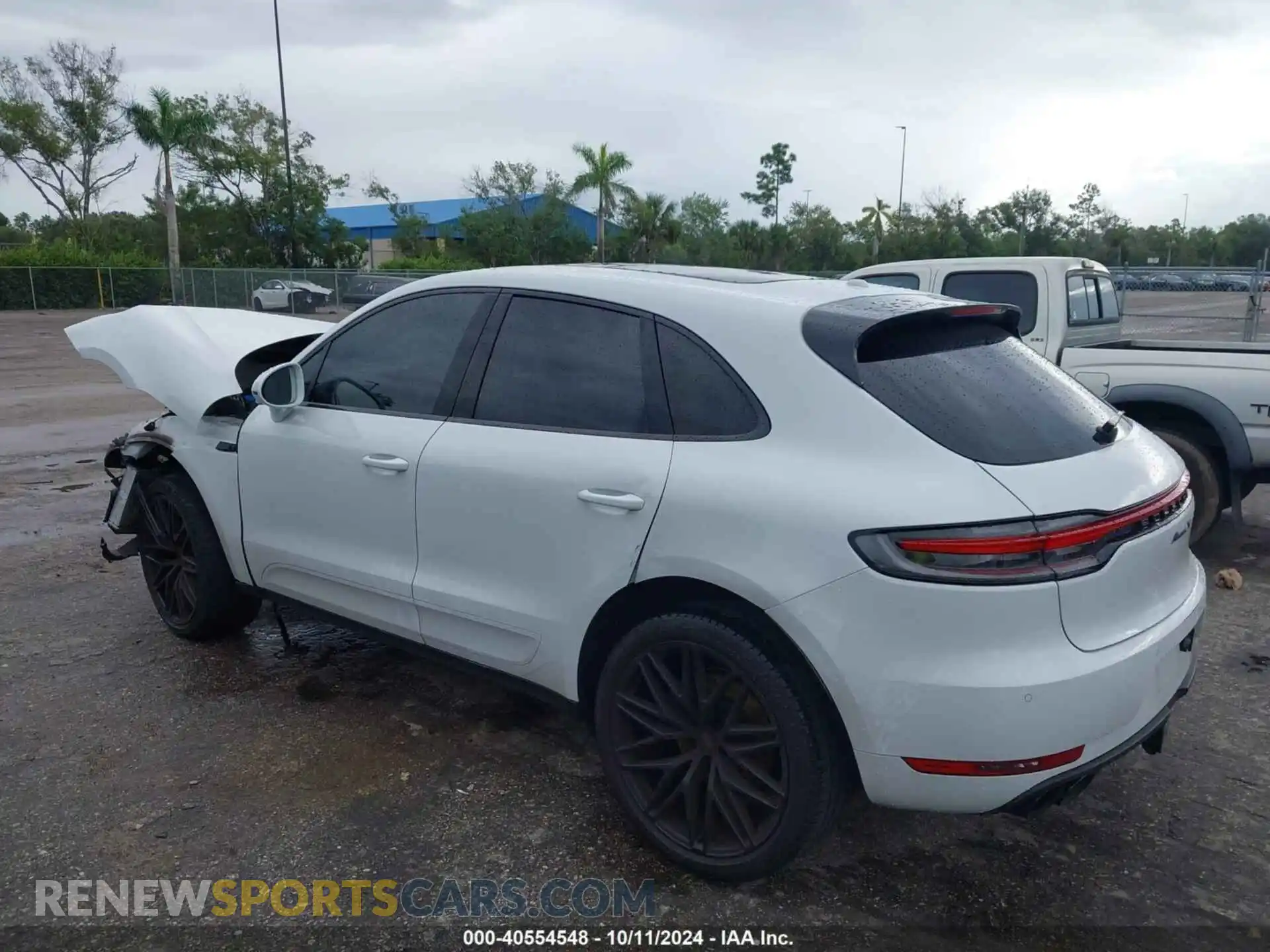 3 Photograph of a damaged car WP1AB2A51MLB30263 PORSCHE MACAN 2021