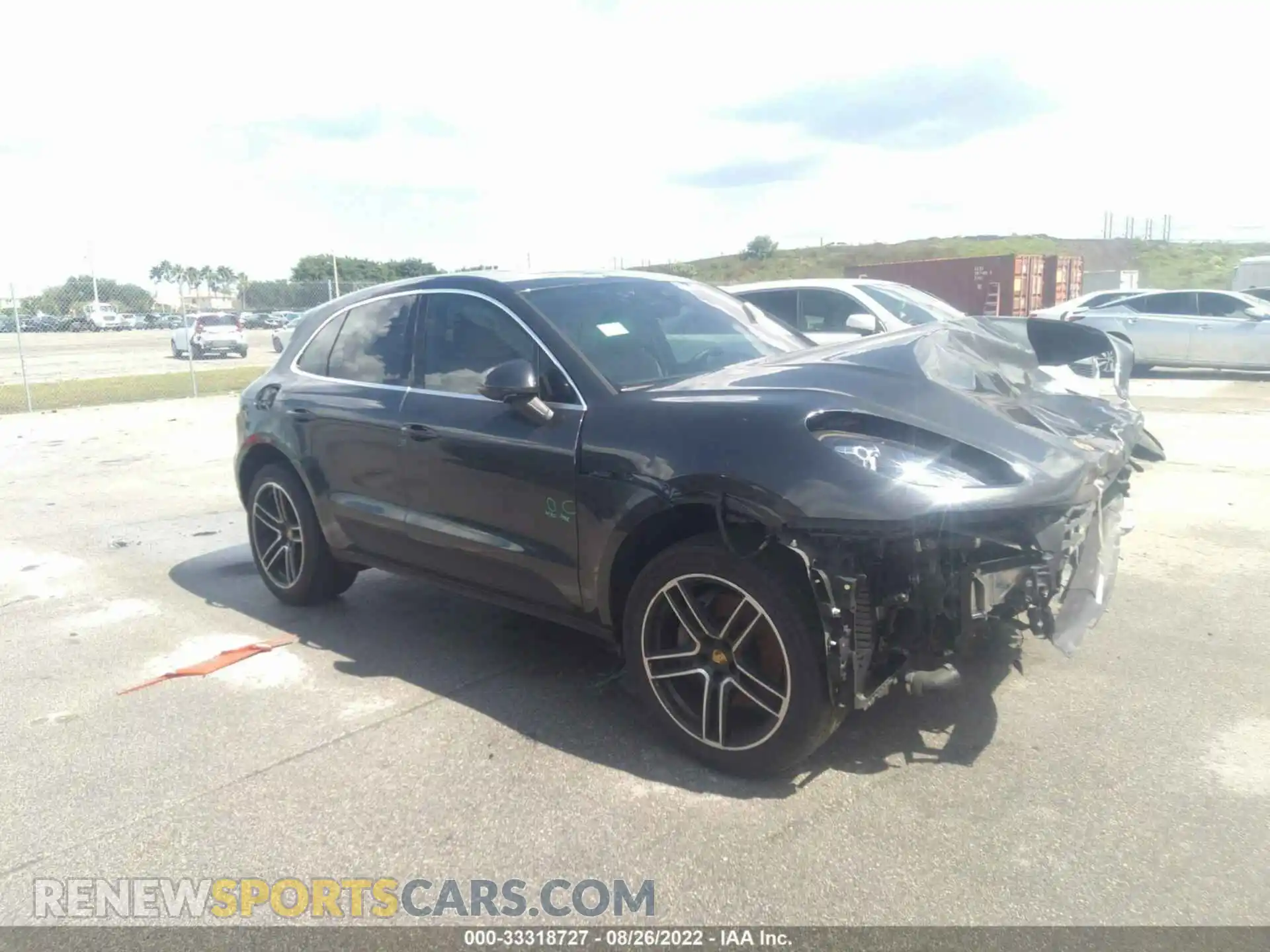 1 fotografías del automóvil dañado WP1AB2A51MLB33390 PORSCHE MACAN 2021