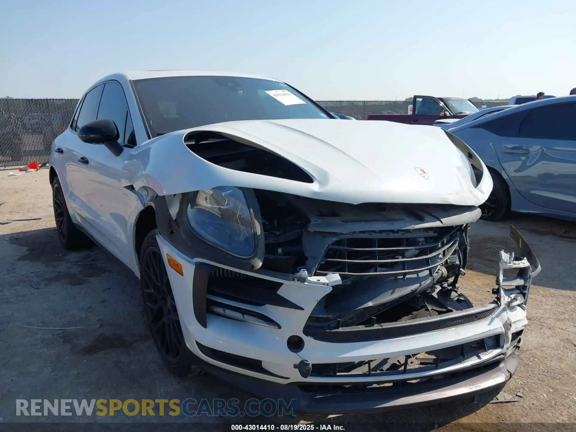 1 Фотография поврежденного автомобиля WP1AB2A51MLB34068 PORSCHE MACAN 2021
