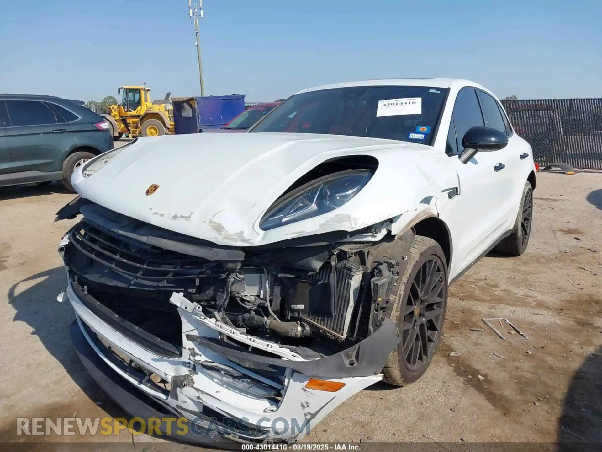 2 Фотография поврежденного автомобиля WP1AB2A51MLB34068 PORSCHE MACAN 2021