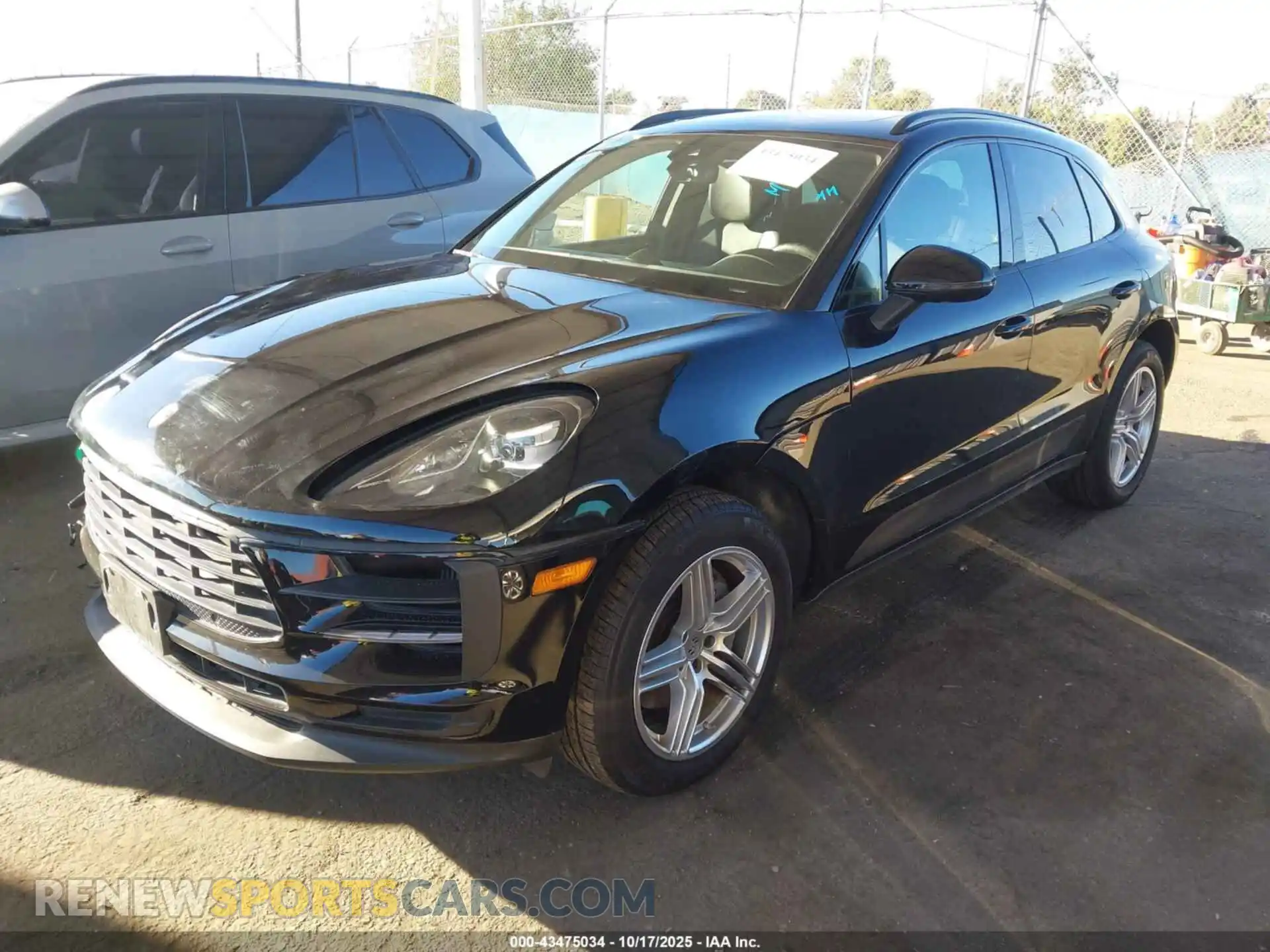 2 Photograph of a damaged car WP1AB2A53MLB35576 PORSCHE MACAN 2021