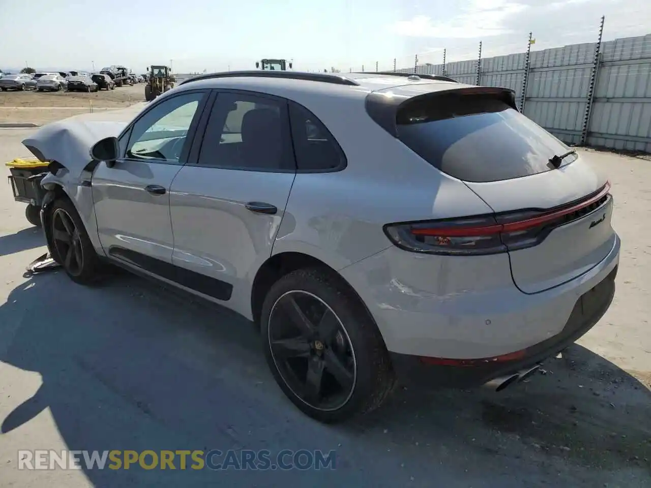 3 Photograph of a damaged car WP1AB2A53MLB37019 PORSCHE MACAN 2021