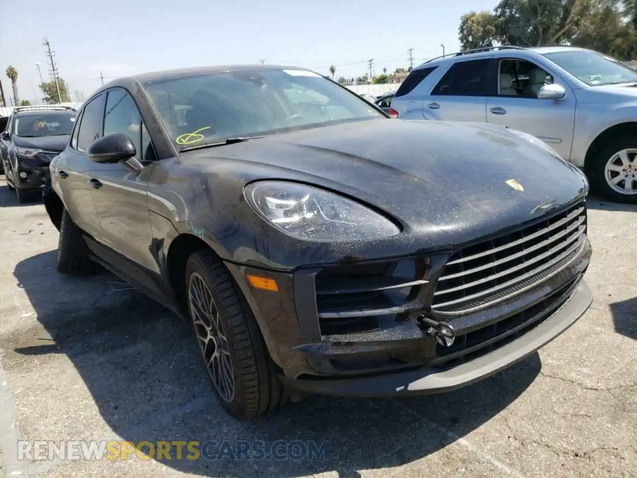 1 Photograph of a damaged car WP1AB2A53MLB37229 PORSCHE MACAN 2021