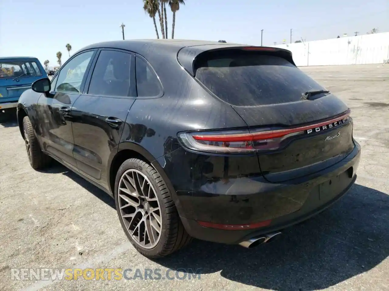 3 Photograph of a damaged car WP1AB2A53MLB37229 PORSCHE MACAN 2021