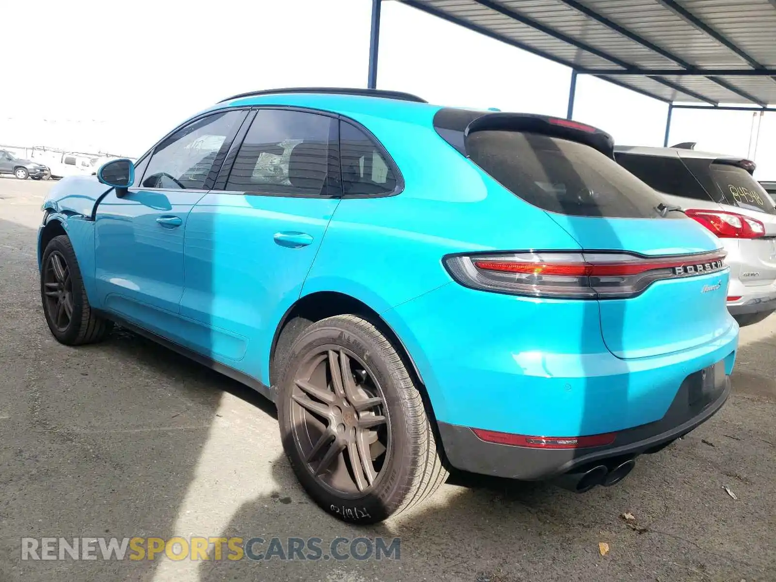 3 Photograph of a damaged car WP1AB2A55MLB30539 PORSCHE MACAN 2021
