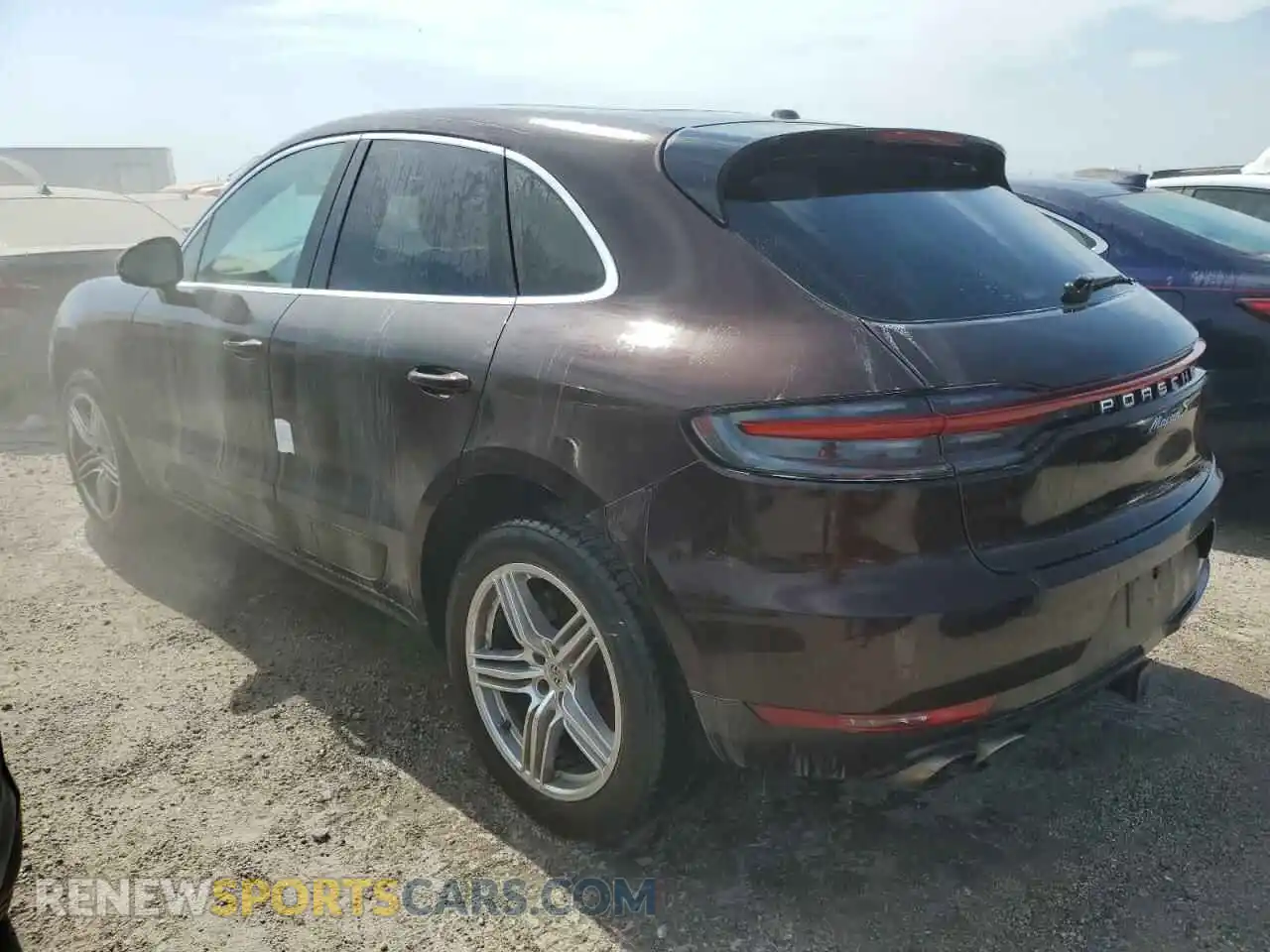 2 Photograph of a damaged car WP1AB2A56MLB32218 PORSCHE MACAN 2021